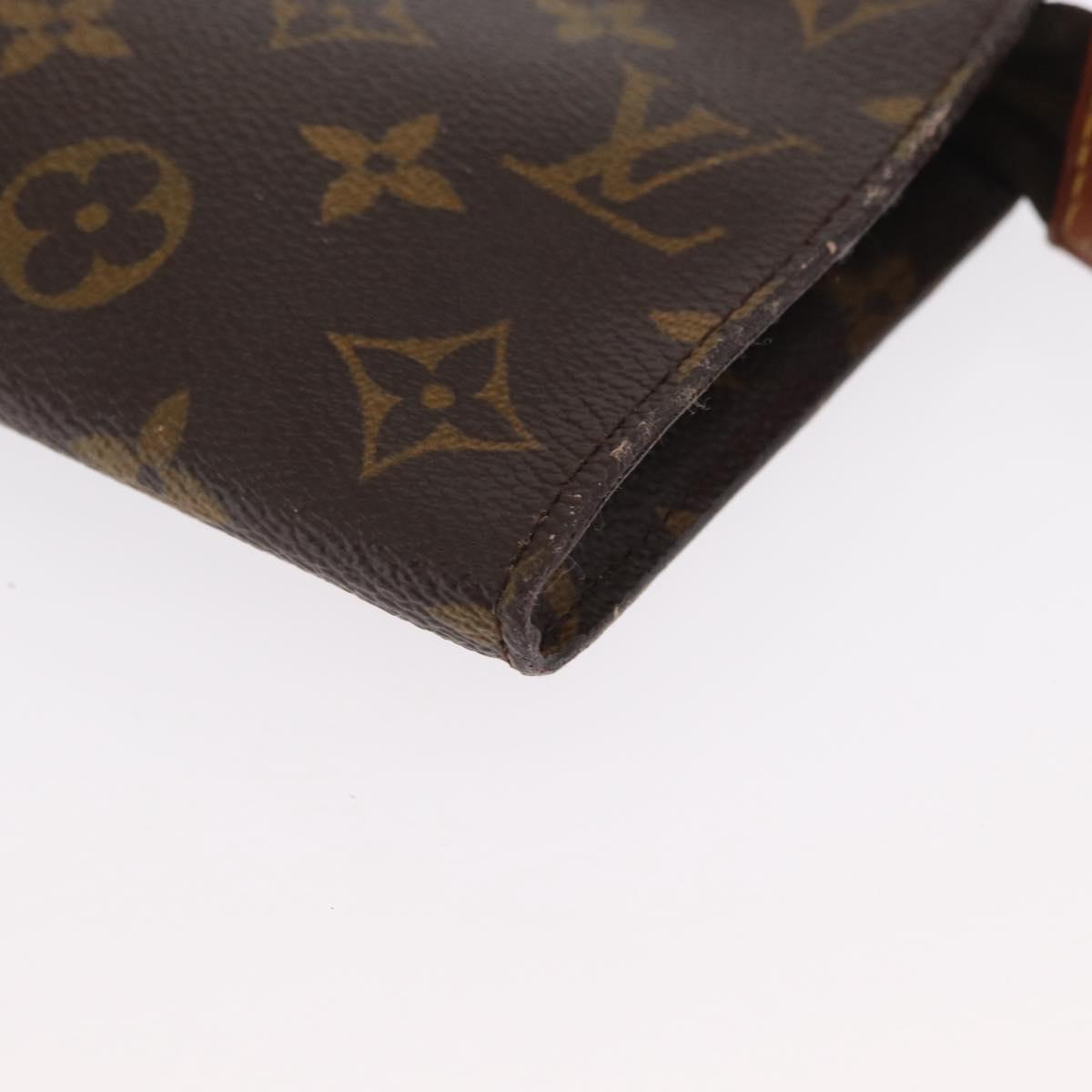 LOUIS VUITTON Monogram Bucket GM Accessory Pouch LV Auth 166179