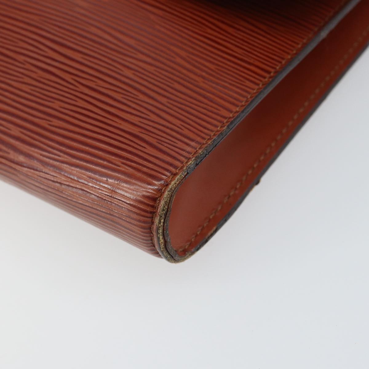 LOUIS VUITTON Epi Arsch Shoulder Bag 2Way Brown M52573 LV Auth 166183