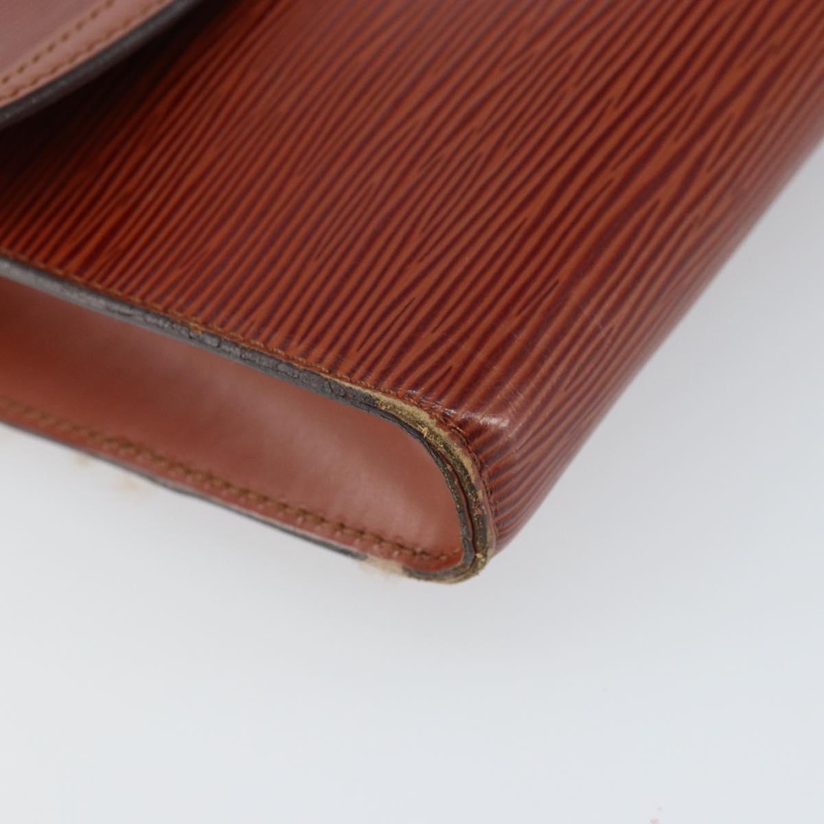LOUIS VUITTON Epi Arsch Shoulder Bag 2Way Brown M52573 LV Auth 166183