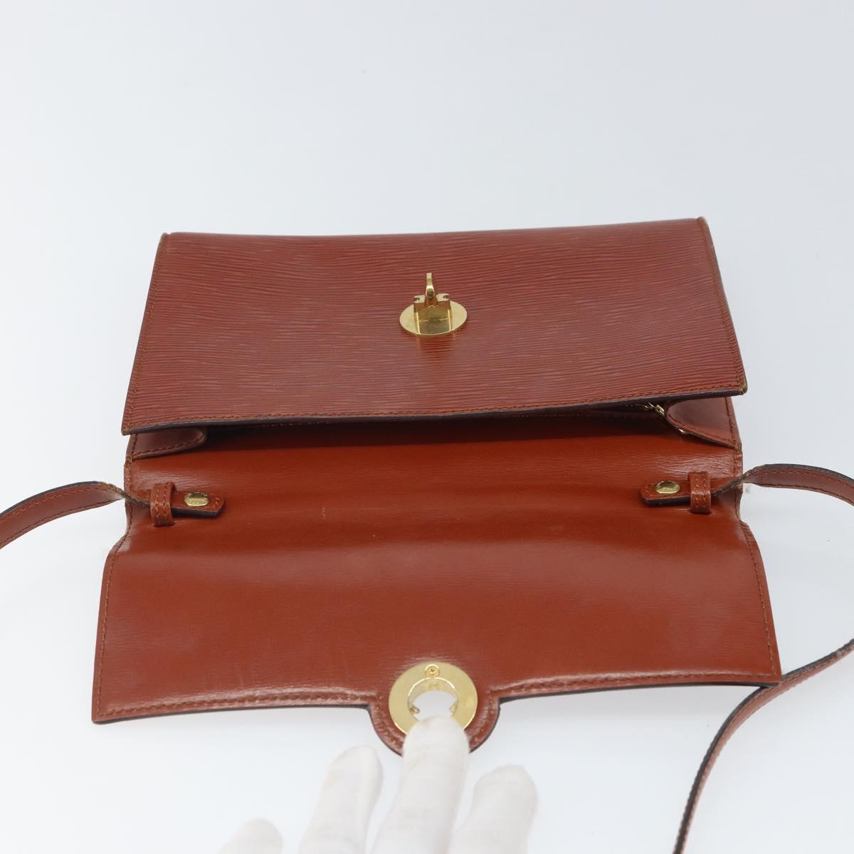 LOUIS VUITTON Epi Arsch Shoulder Bag 2Way Brown M52573 LV Auth 166183