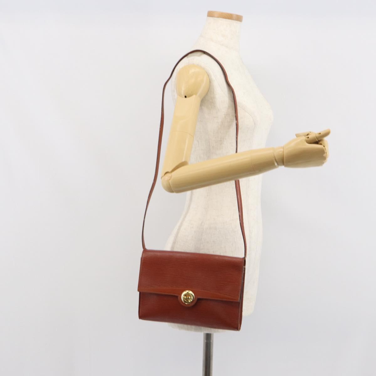 LOUIS VUITTON Epi Arsch Shoulder Bag 2Way Brown M52573 LV Auth 166183