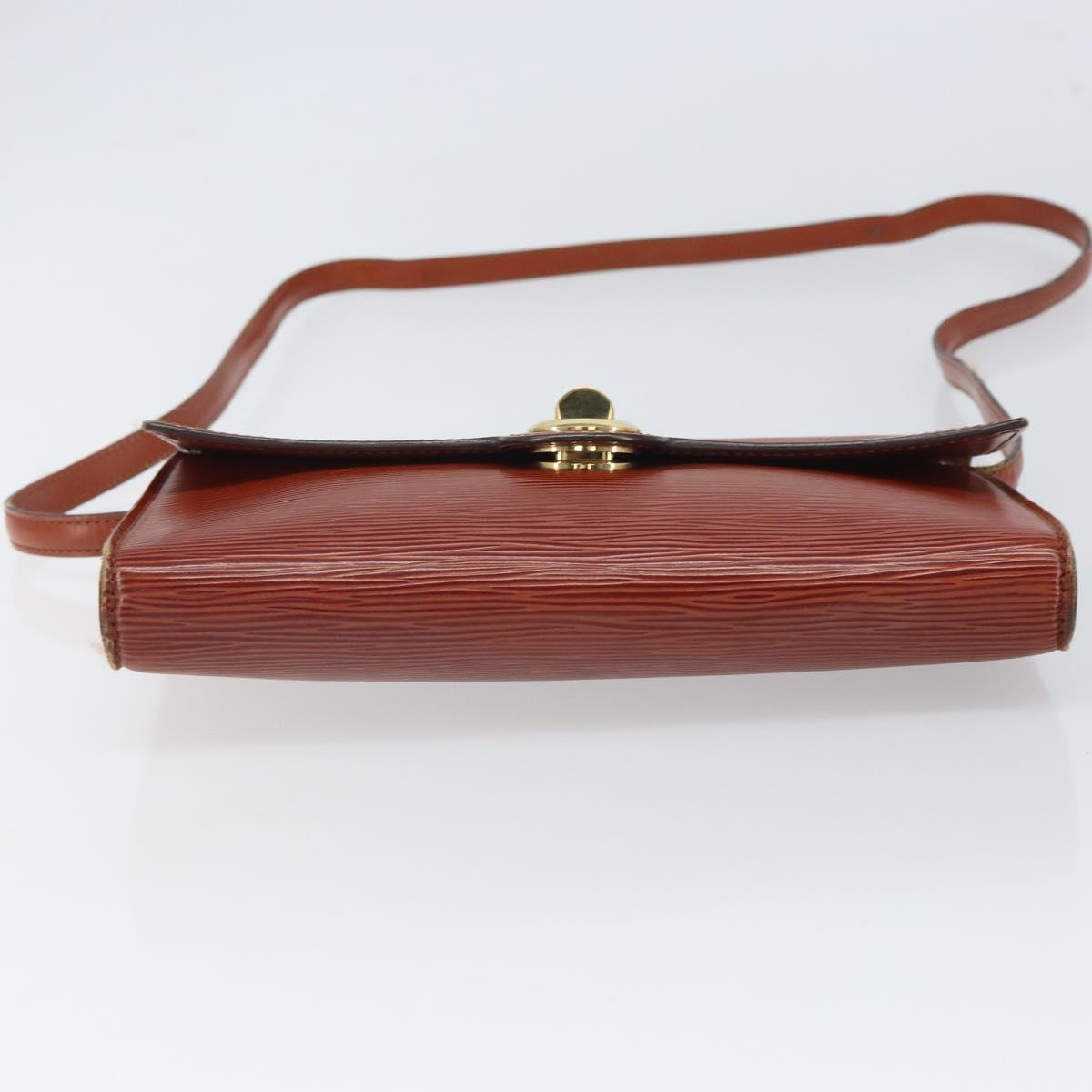 LOUIS VUITTON Epi Arsch Shoulder Bag 2Way Brown M52573 LV Auth 166183