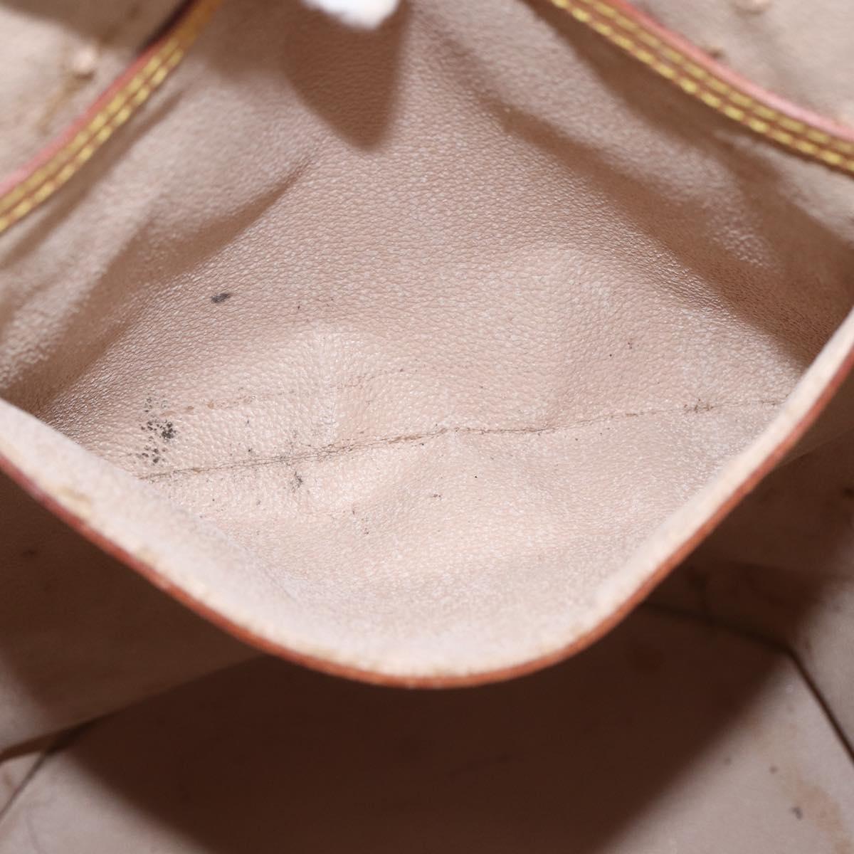 LOUIS VUITTON Monogram Bucket GM Shoulder Bag M42236 LV Auth 166184