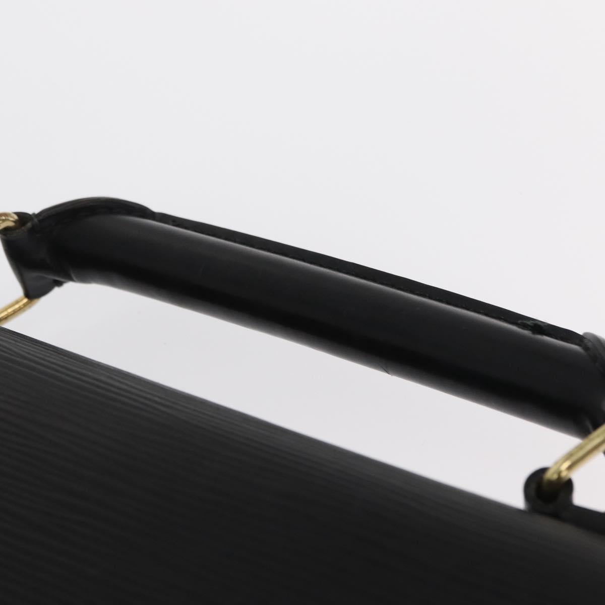 LOUIS VUITTON Epi Serviette Ambassador Business Bag Black M54412 LV Auth 166190