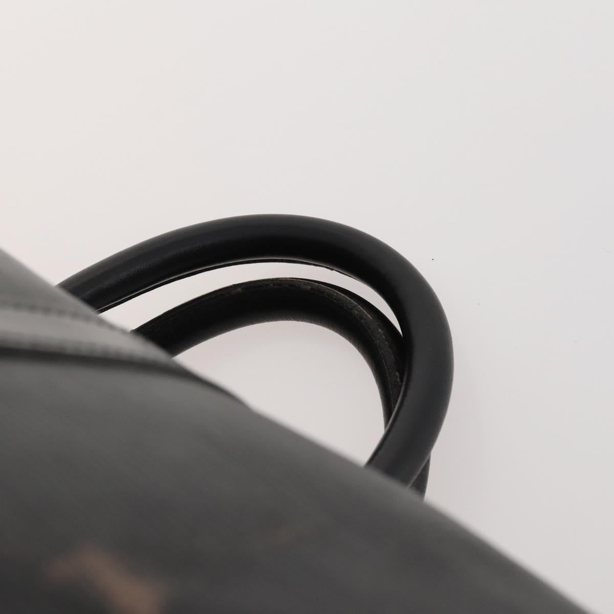 LOUIS VUITTON Epi Keepall 55 Boston Bag Noir Black M42952 LV Auth 166220