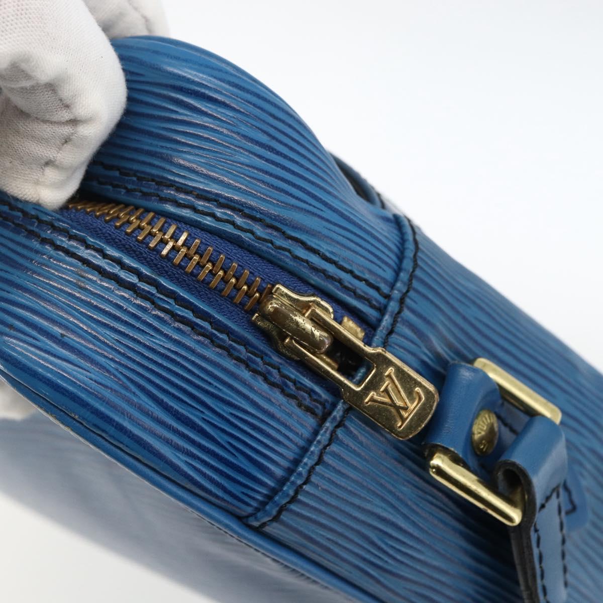 LOUIS VUITTON Epi Trocadero 27 Shoulder Bag Blue M52315 LV Auth 166231A