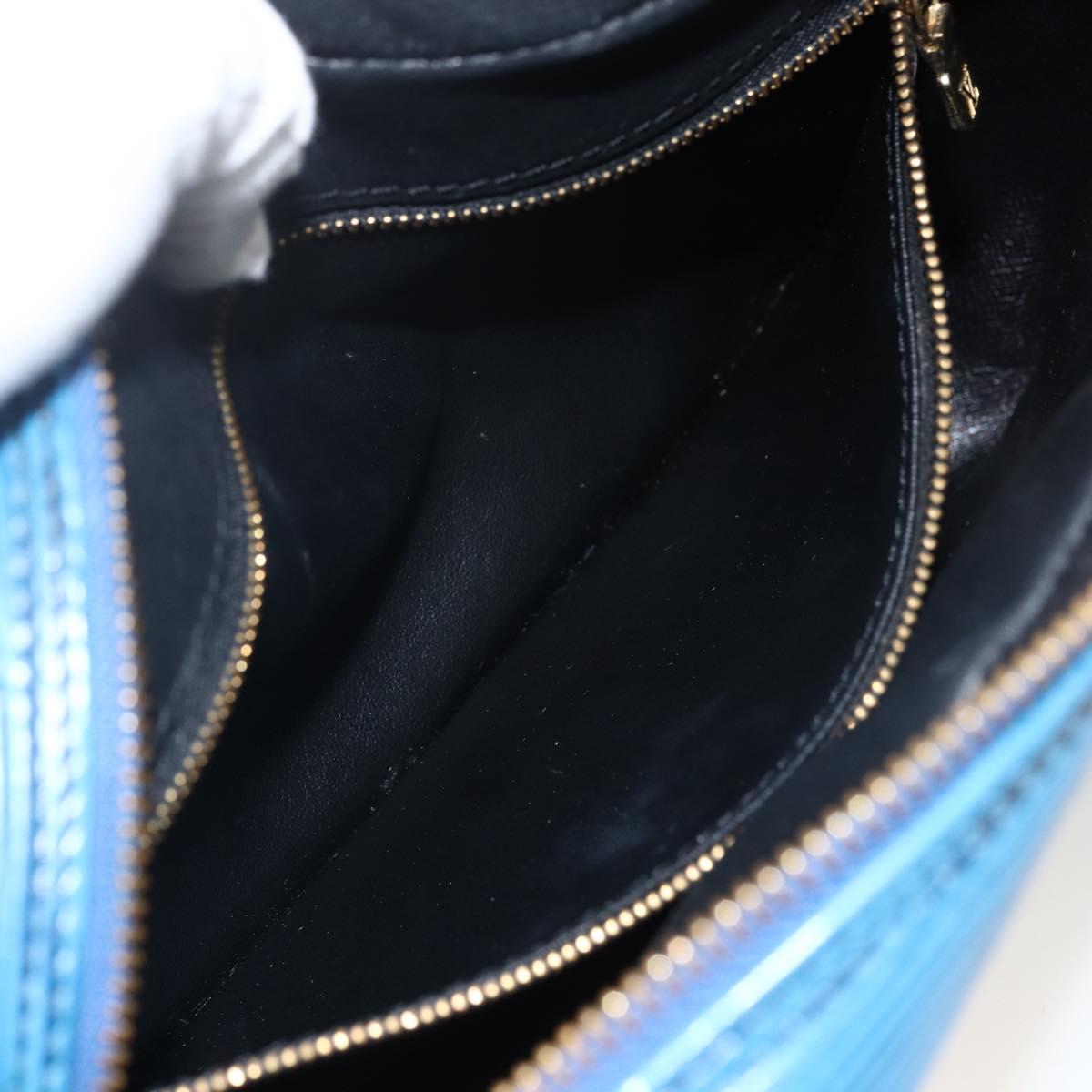LOUIS VUITTON Epi Trocadero 27 Shoulder Bag Blue M52315 LV Auth 166231A