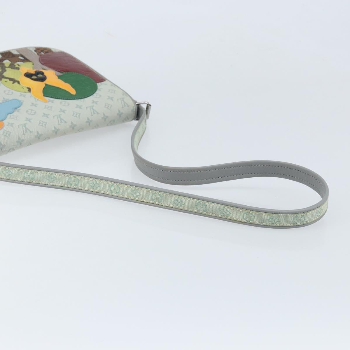 LOUIS VUITTON Monogram Mini Musette Comte de Fée Bag Gray M92279 LV Auth 166232V