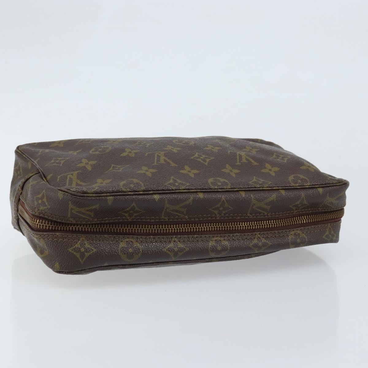 LOUIS VUITTON Monogram Trousse Toilette 28 Clutch Bag M47522 LV Auth 166236