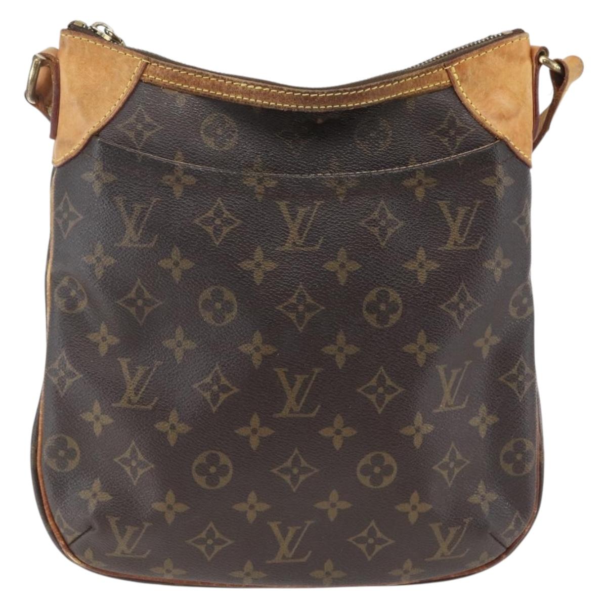 LOUIS VUITTON Monogram Odeon PM Shoulder Bag M56390 LV Auth 166284