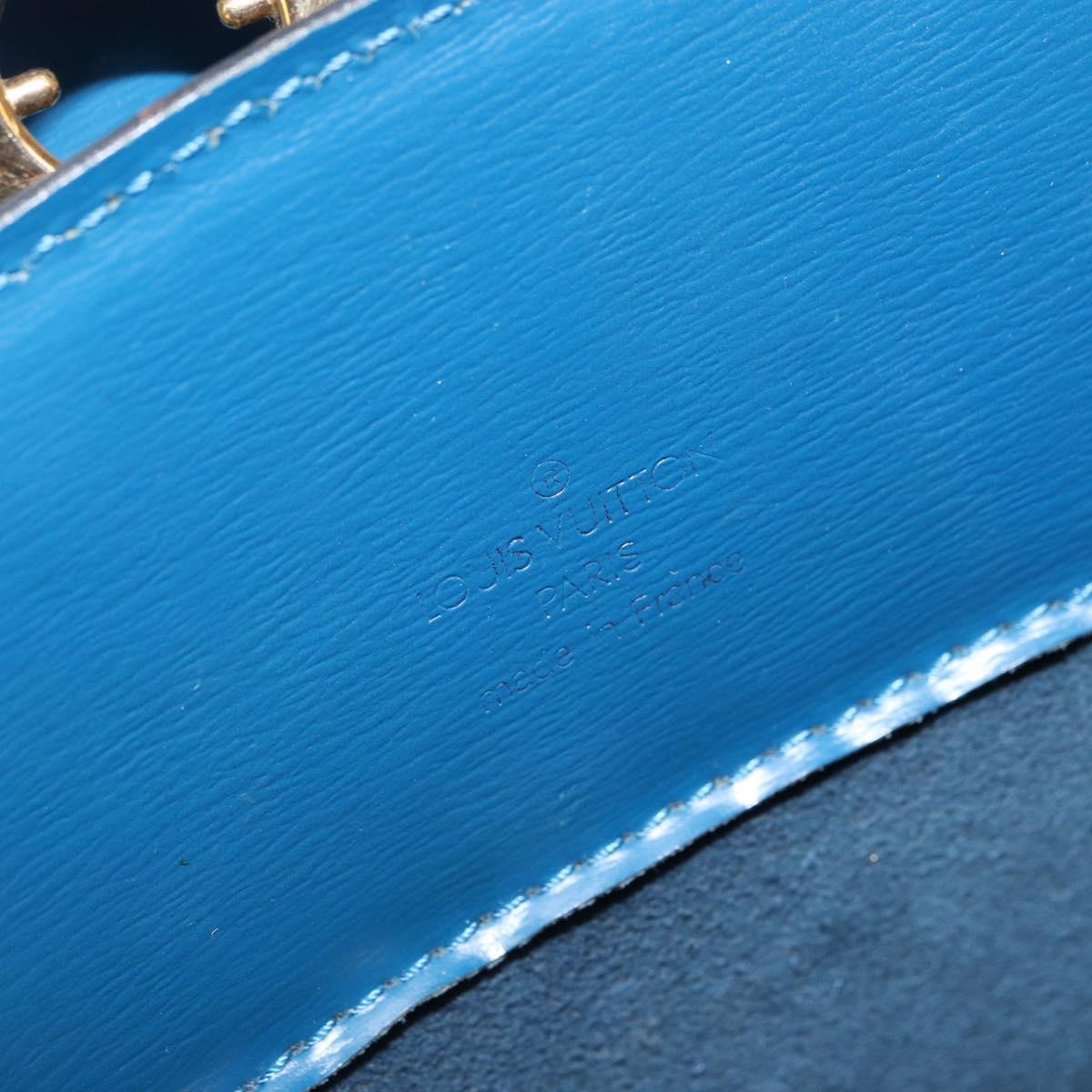 LOUIS VUITTON Epi Cluny Shoulder Bag Blue M52255 LV Auth 166287