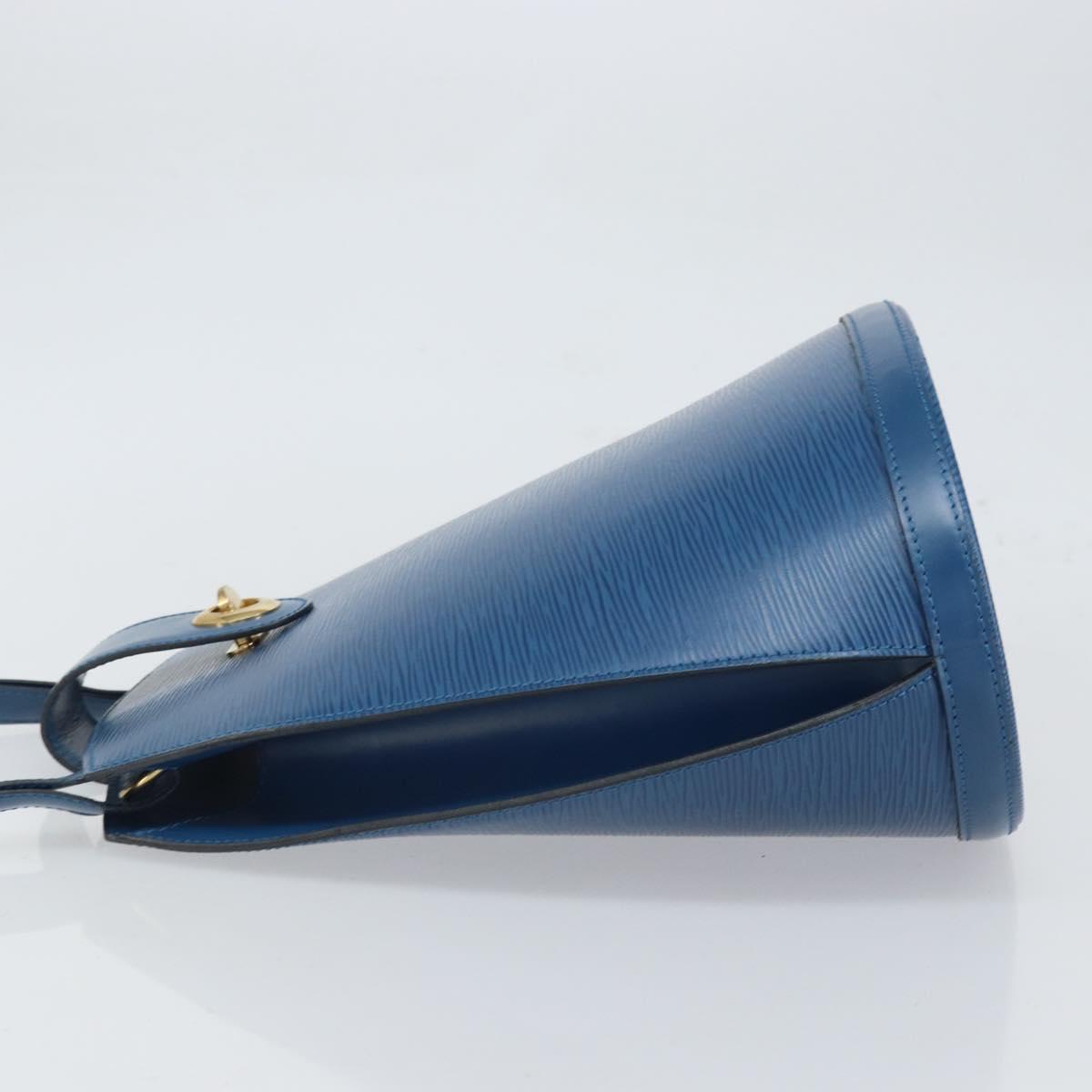 LOUIS VUITTON Epi Cluny Shoulder Bag Blue M52255 LV Auth 166287