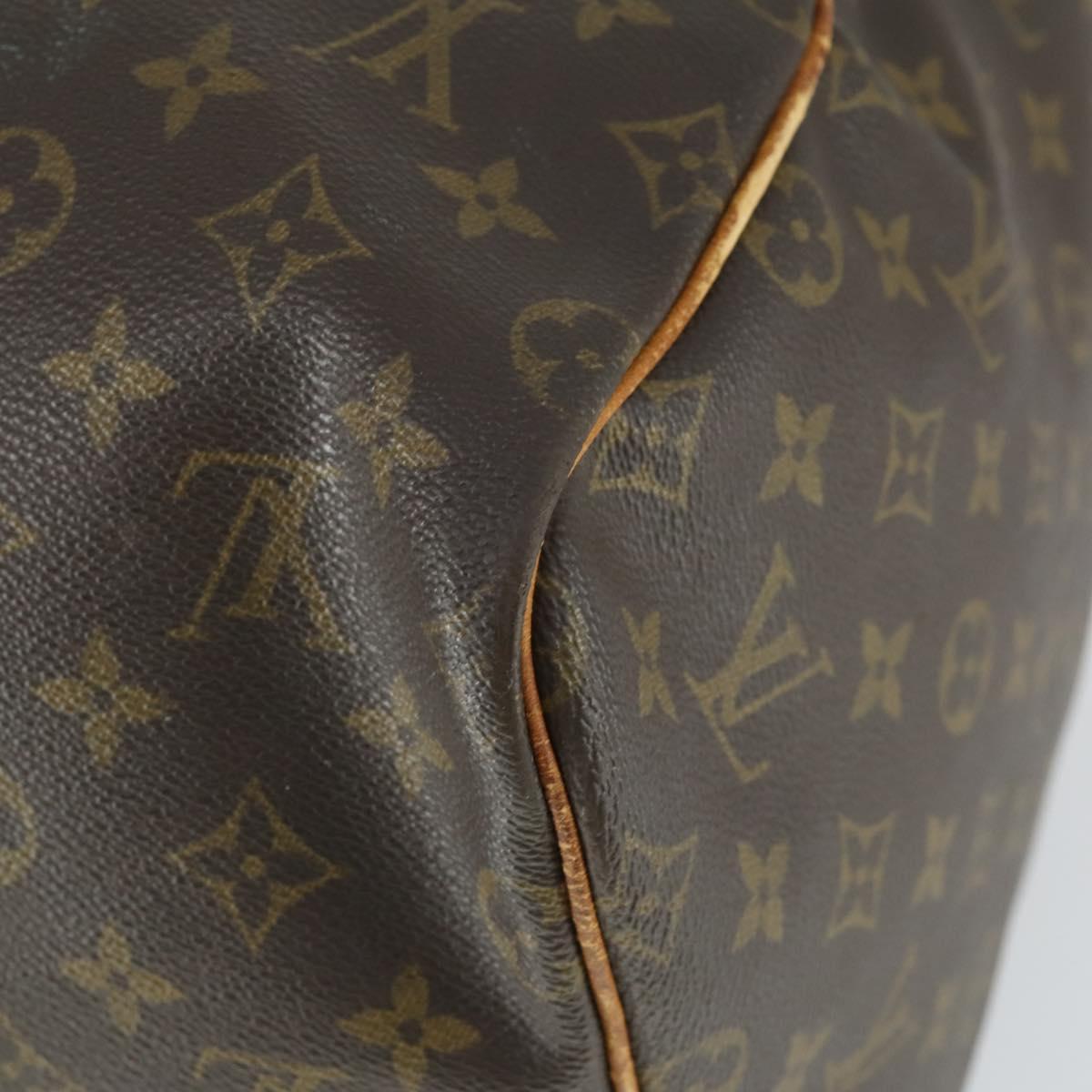 LOUIS VUITTON Monogram Keepall 55 Boston Bag M41424 LV Auth 166310