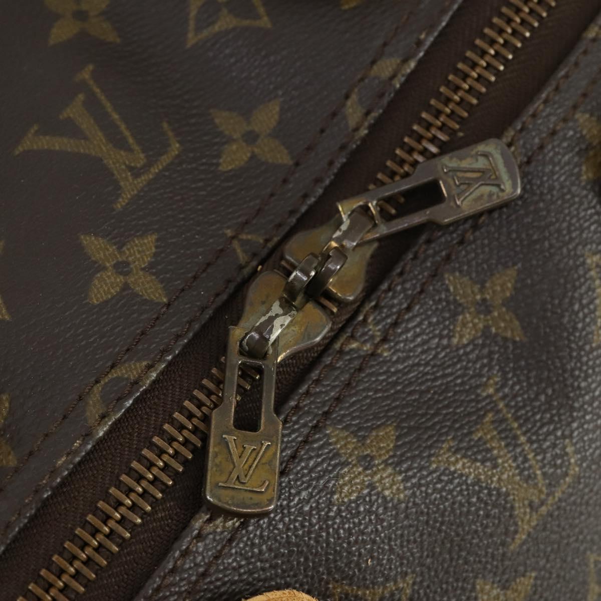 LOUIS VUITTON Monogram Keepall 55 Boston Bag M41424 LV Auth 166310