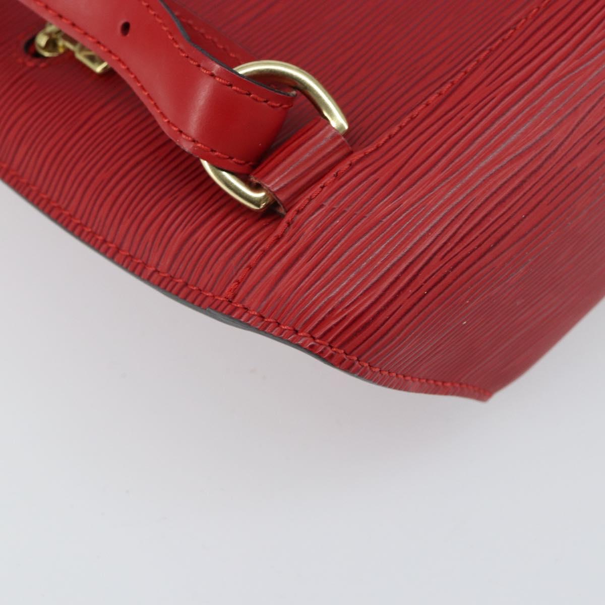 LOUIS VUITTON Epi Mabillon Backpack Castilian Red M52237 LV Auth 166325
