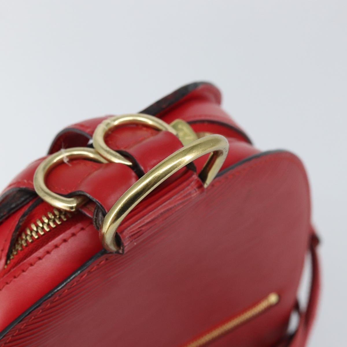 LOUIS VUITTON Epi Mabillon Backpack Castilian Red M52237 LV Auth 166325