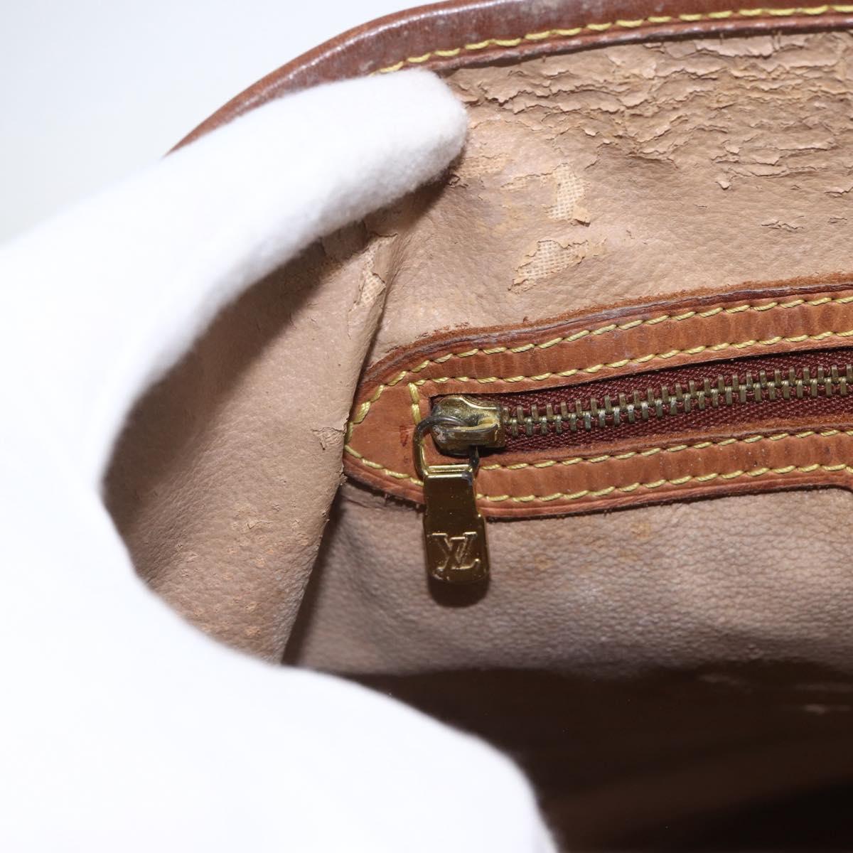 LOUIS VUITTON Monogram Bucket GM Shoulder Bag M42236 LV Auth 166339