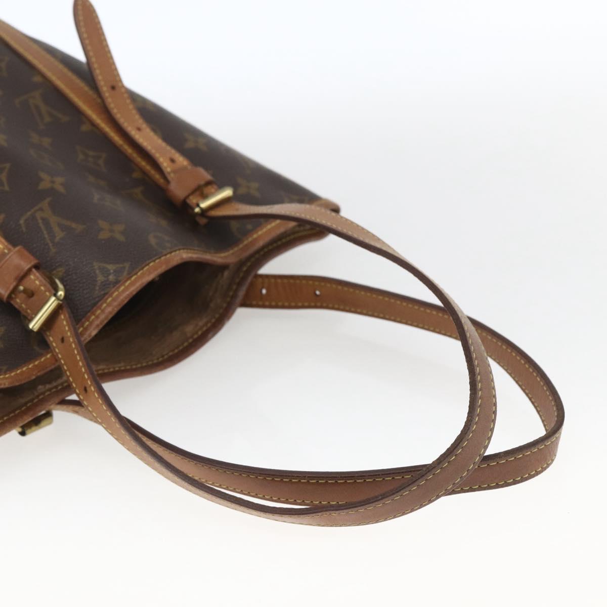 LOUIS VUITTON Monogram Bucket GM Shoulder Bag M42236 LV Auth 166339