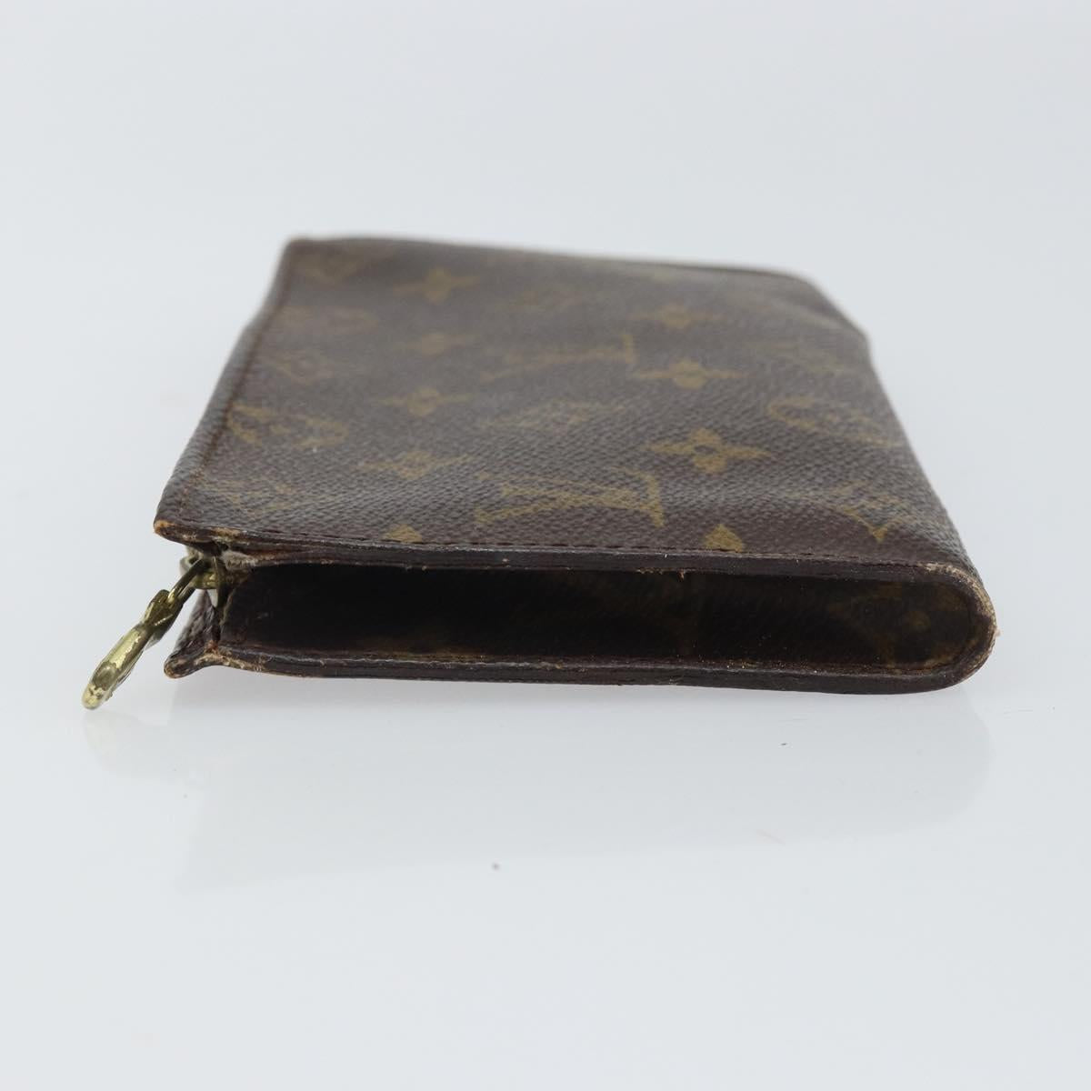 LOUIS VUITTON Monogram Bucket GM Accessory Pouch LV Auth 166340
