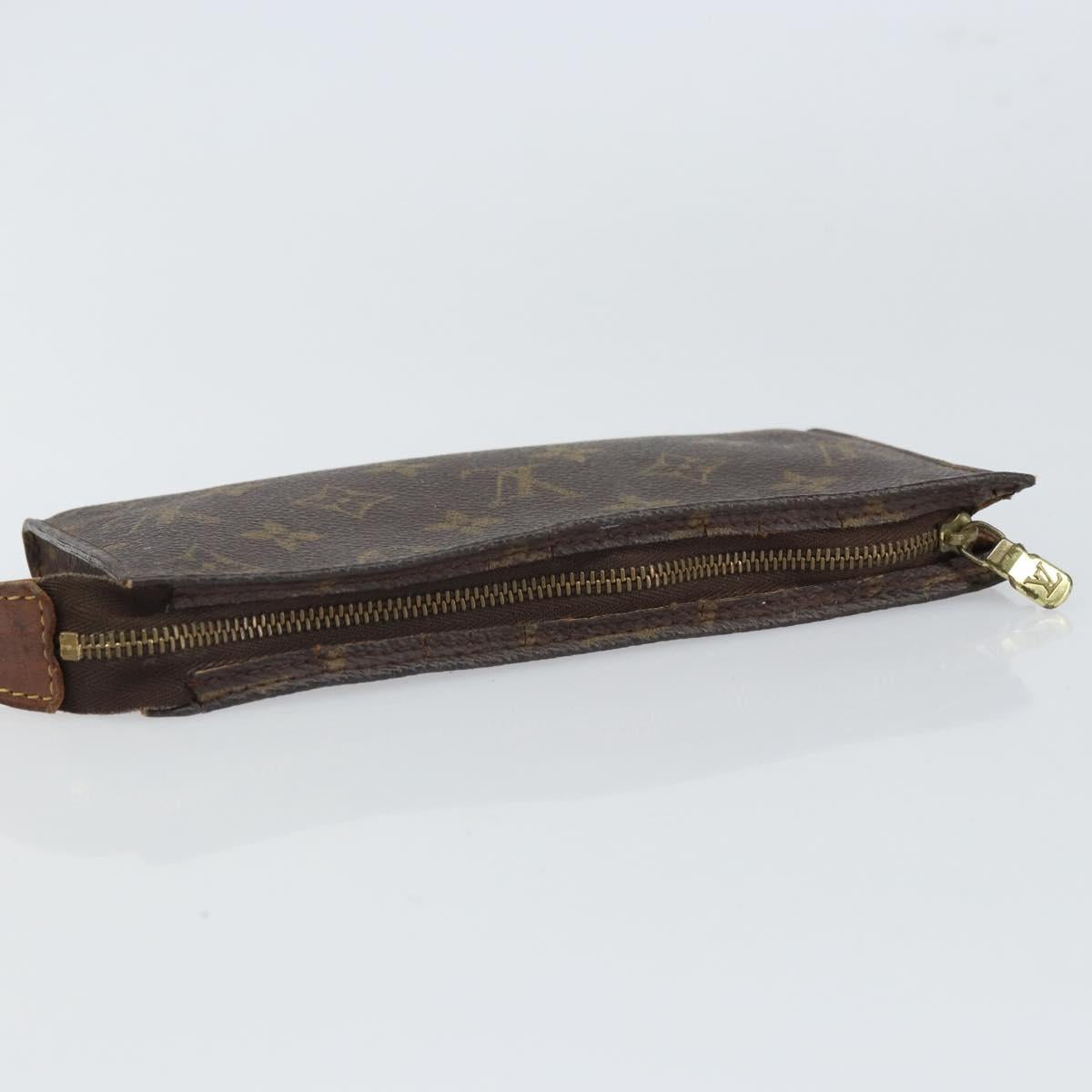 LOUIS VUITTON Monogram Bucket GM Accessory Pouch LV Auth 166340