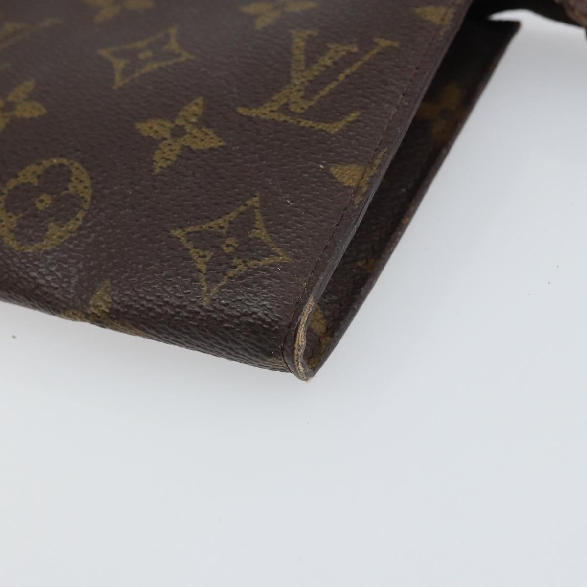 LOUIS VUITTON Monogram Bucket GM Accessory Pouch LV Auth 166340