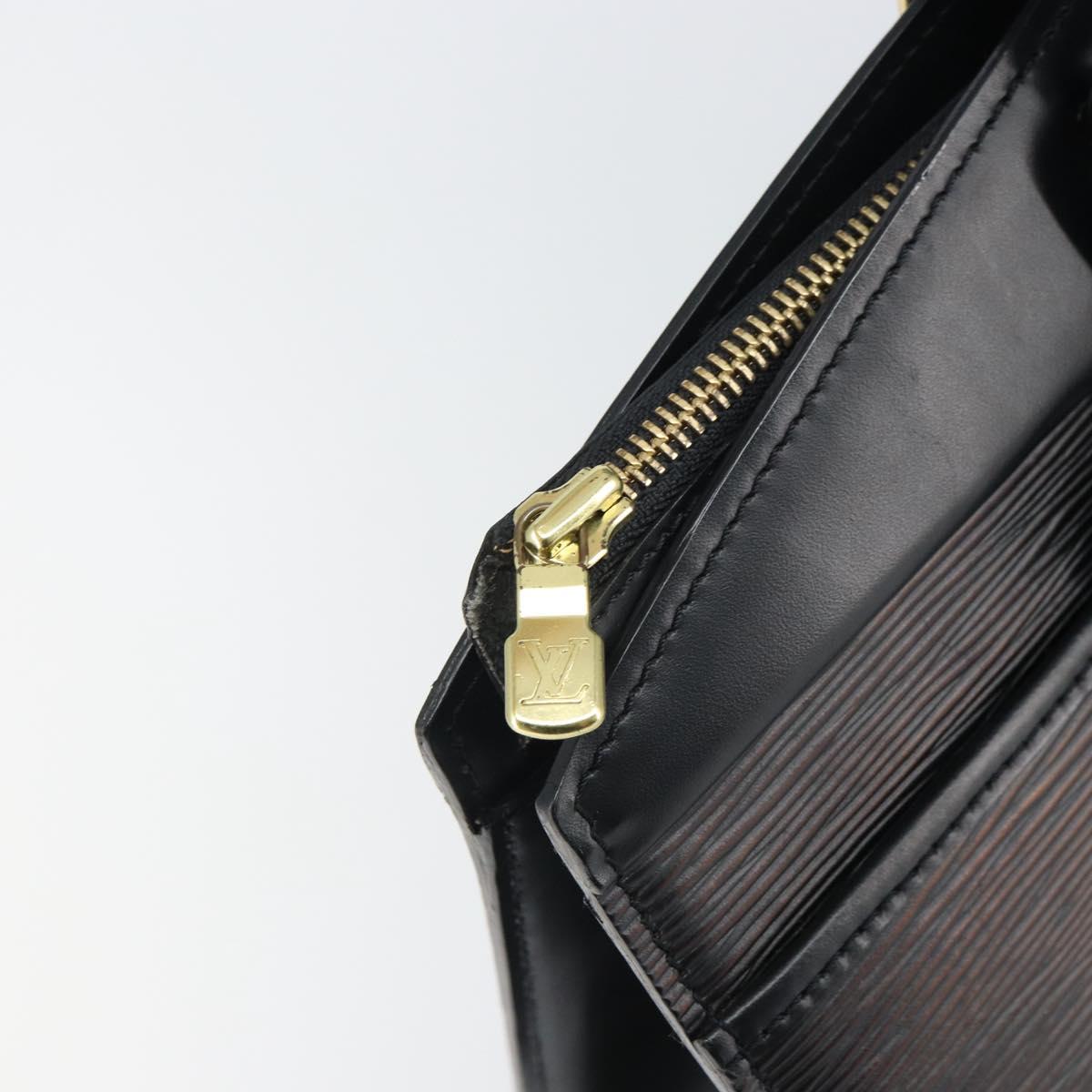 LOUIS VUITTON Epi Riviera Hand Bag Noir Black M48182 LV Auth 166344