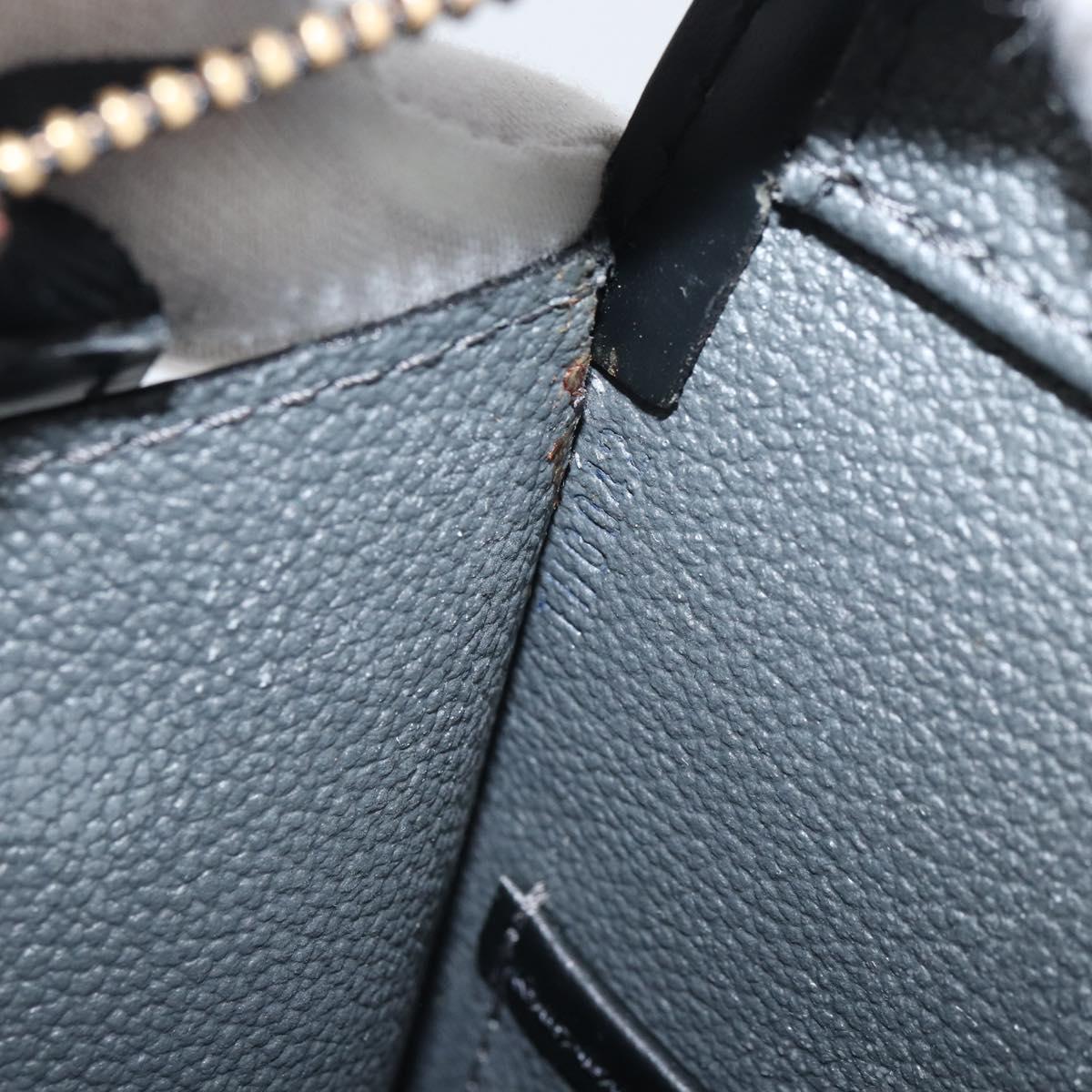 LOUIS VUITTON Epi Riviera Hand Bag Noir Black M48182 LV Auth 166344