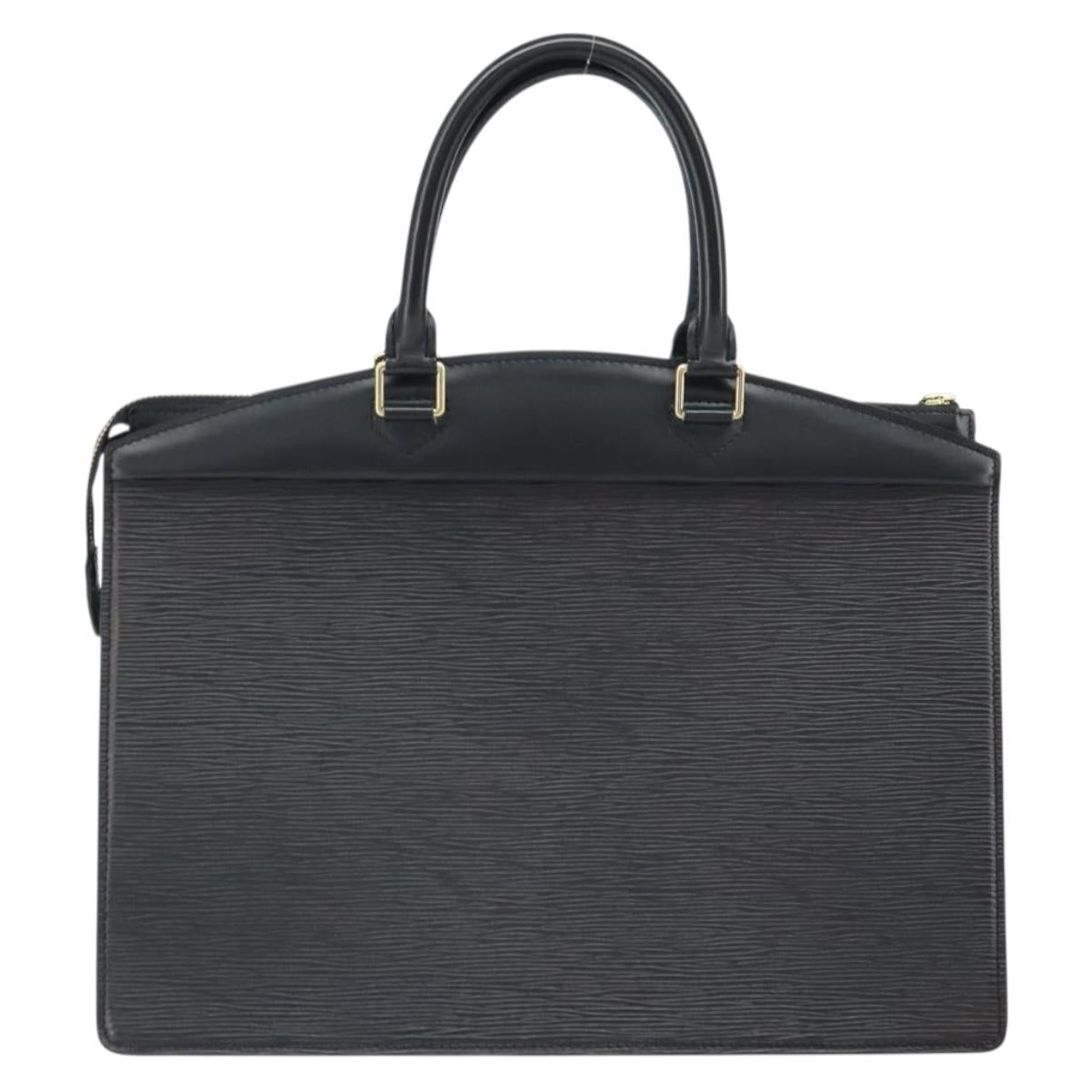 LOUIS VUITTON Epi Riviera Hand Bag Noir Black M48182 LV Auth 166344