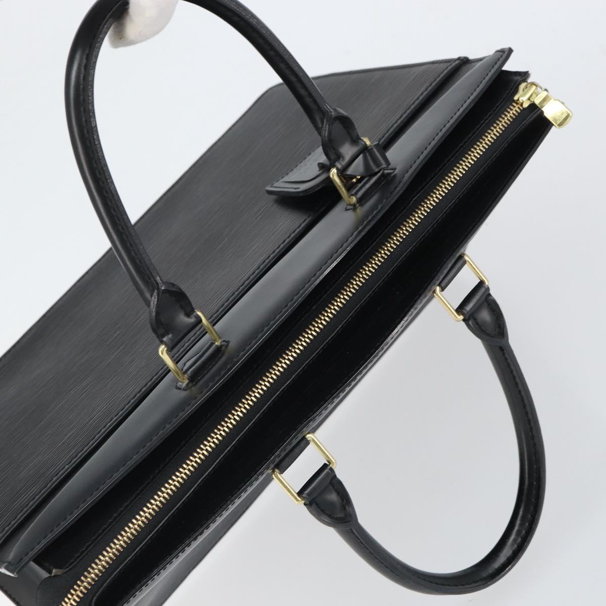 LOUIS VUITTON Epi Riviera Hand Bag Noir Black M48182 LV Auth 166344