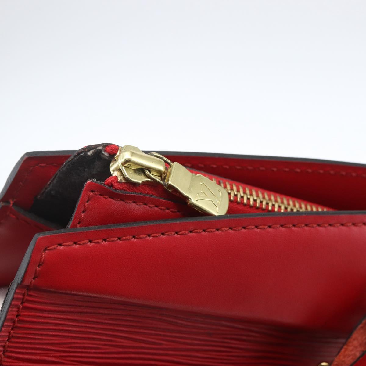 LOUIS VUITTON Epi Riviera Hand Bag Red M48187 LV Auth 166345