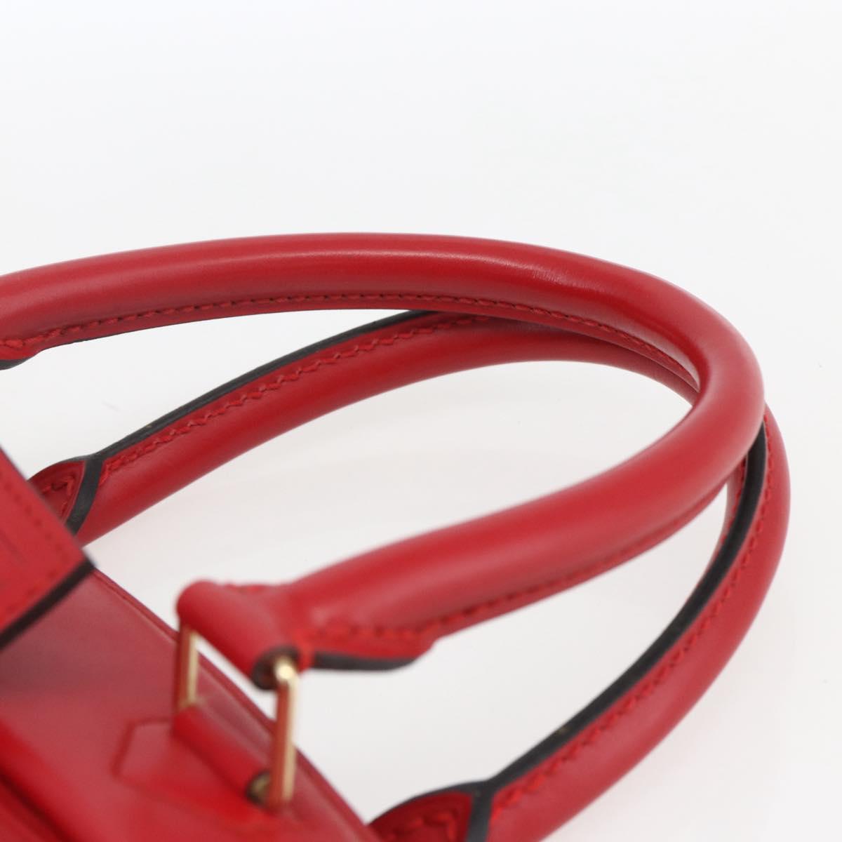 LOUIS VUITTON Epi Riviera Hand Bag Red M48187 LV Auth 166345