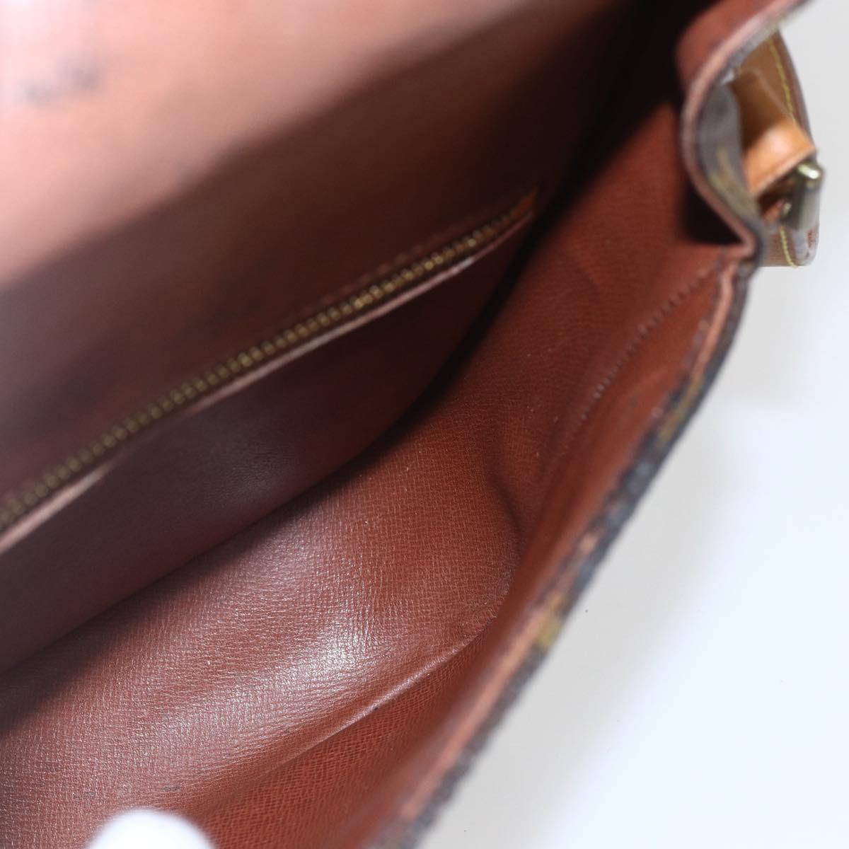 LOUIS VUITTON Monogram Saint Cloud MM Shoulder Bag M51243 LV Auth 166373