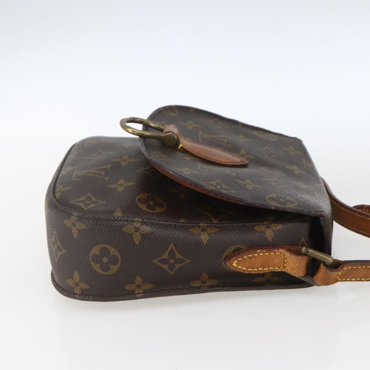 LOUIS VUITTON Monogram Saint Cloud MM Shoulder Bag M51243 LV Auth 166373