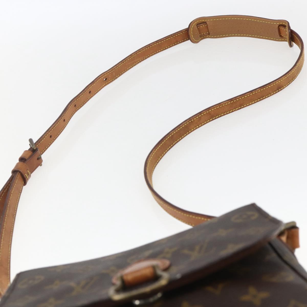 LOUIS VUITTON Monogram Saint Cloud MM Shoulder Bag M51243 LV Auth 166373