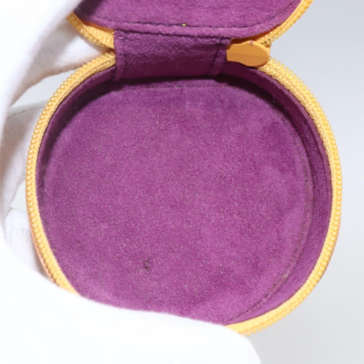 LOUIS VUITTON Epi Ecrin Bijoux 8 Jewelry Box Yellow M48229 LV Auth 166389