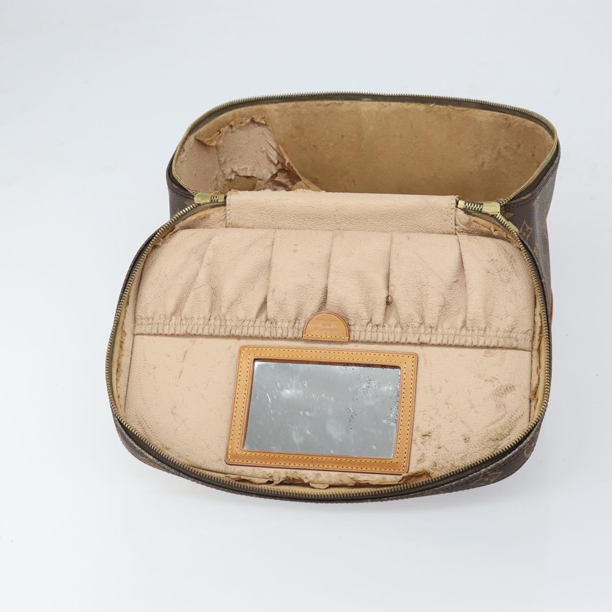 LOUIS VUITTON Monogram Nice Hand Bag M47280 LV Auth 166399