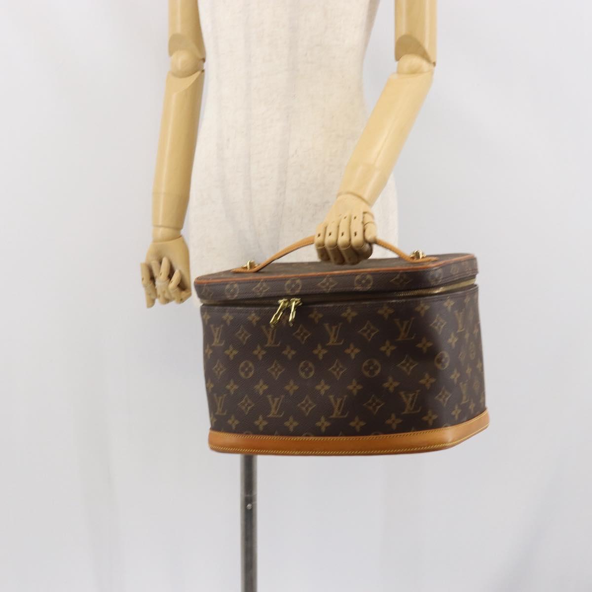LOUIS VUITTON Monogram Nice Hand Bag M47280 LV Auth 166399