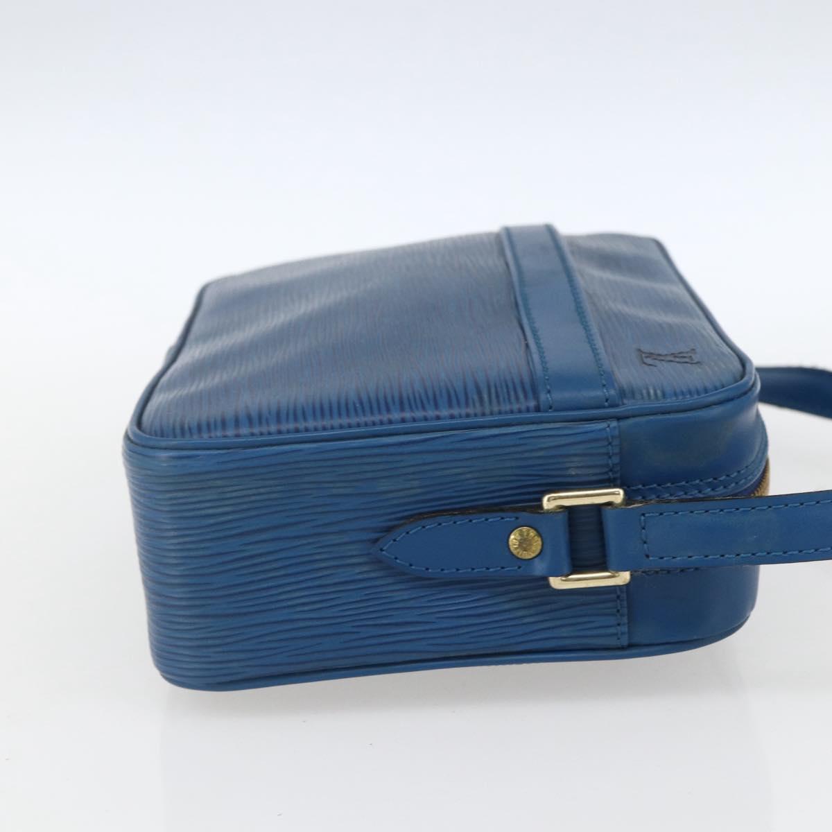 LOUIS VUITTON Epi Trocadero 23 Shoulder Bag Blue M52305 LV Auth 166417A