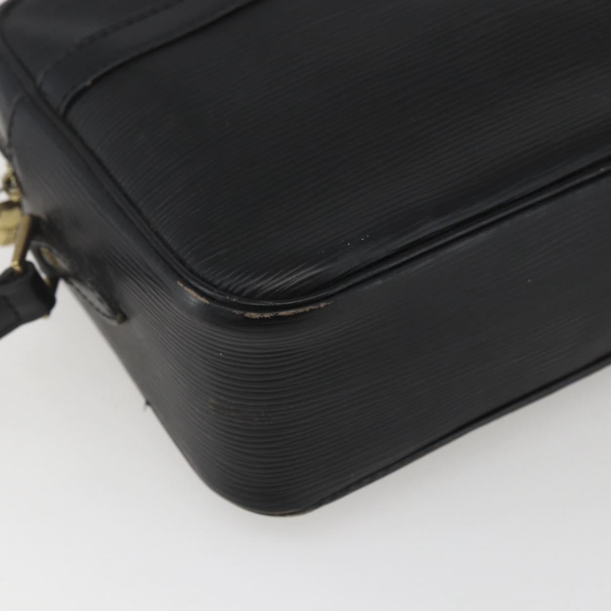 LOUIS VUITTON Epi Trocadero 27 Shoulder Bag Black M52312 LV Auth 166418A