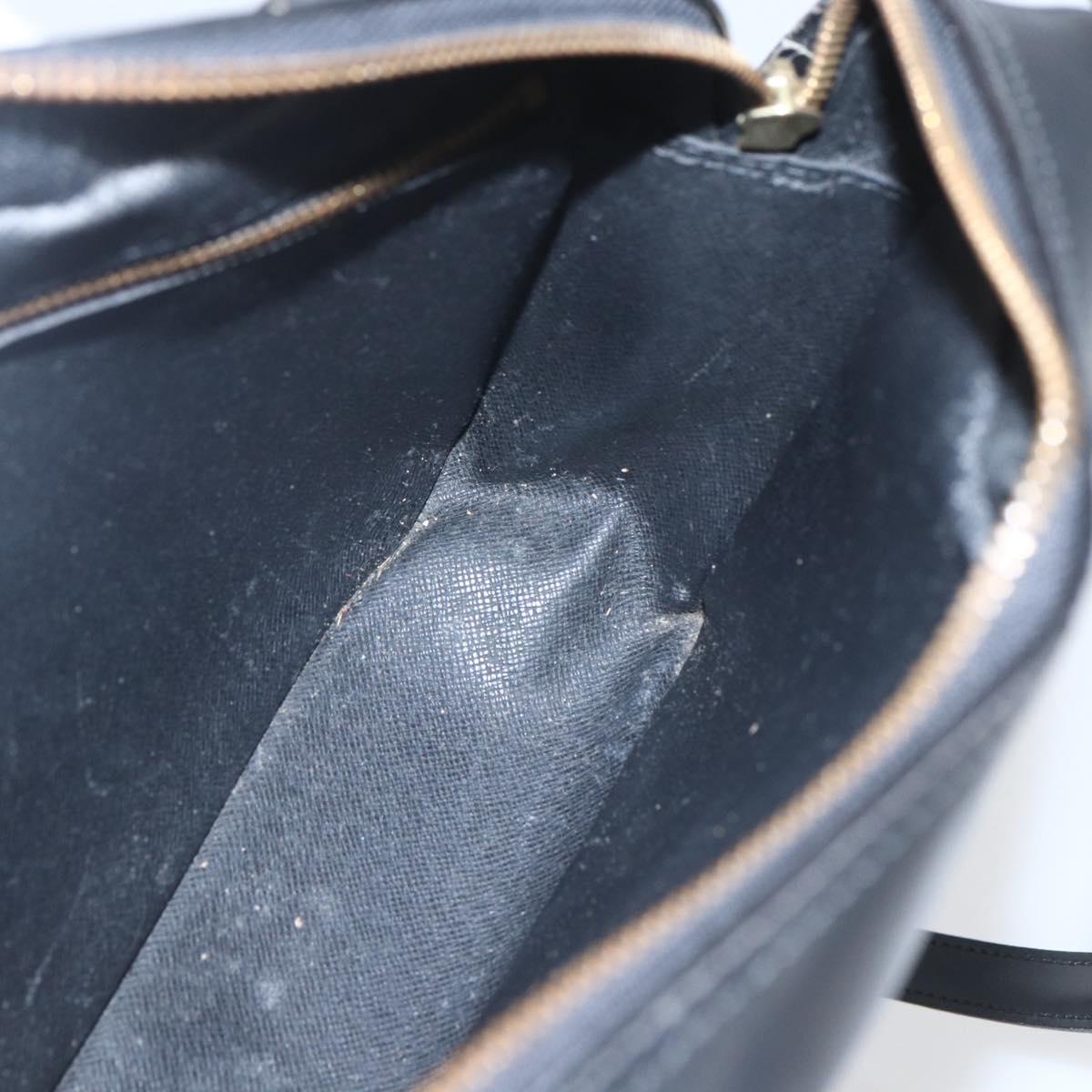 LOUIS VUITTON Epi Trocadero 27 Shoulder Bag Black M52312 LV Auth 166418A
