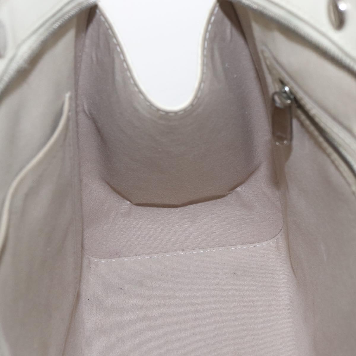 LOUIS VUITTON Epi Blair MM Hand Bag 2way White Yvoire M40330 LV Auth 166428