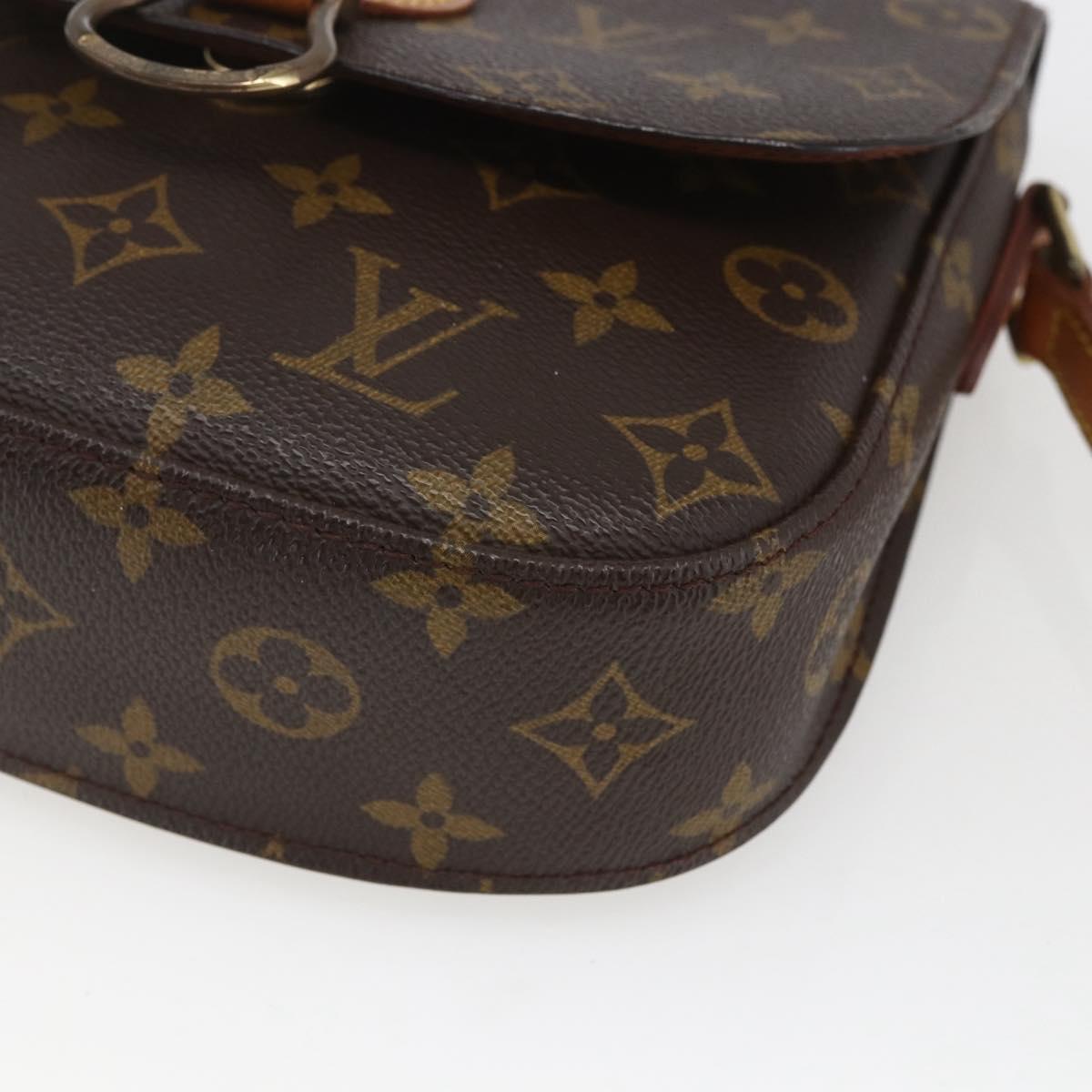 LOUIS VUITTON Monogram Saint Cloud MM Shoulder Bag M51243 LV Auth 166444
