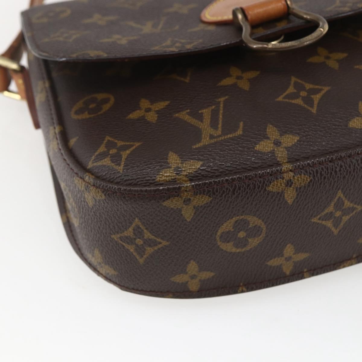 LOUIS VUITTON Monogram Saint Cloud MM Shoulder Bag M51243 LV Auth 166444