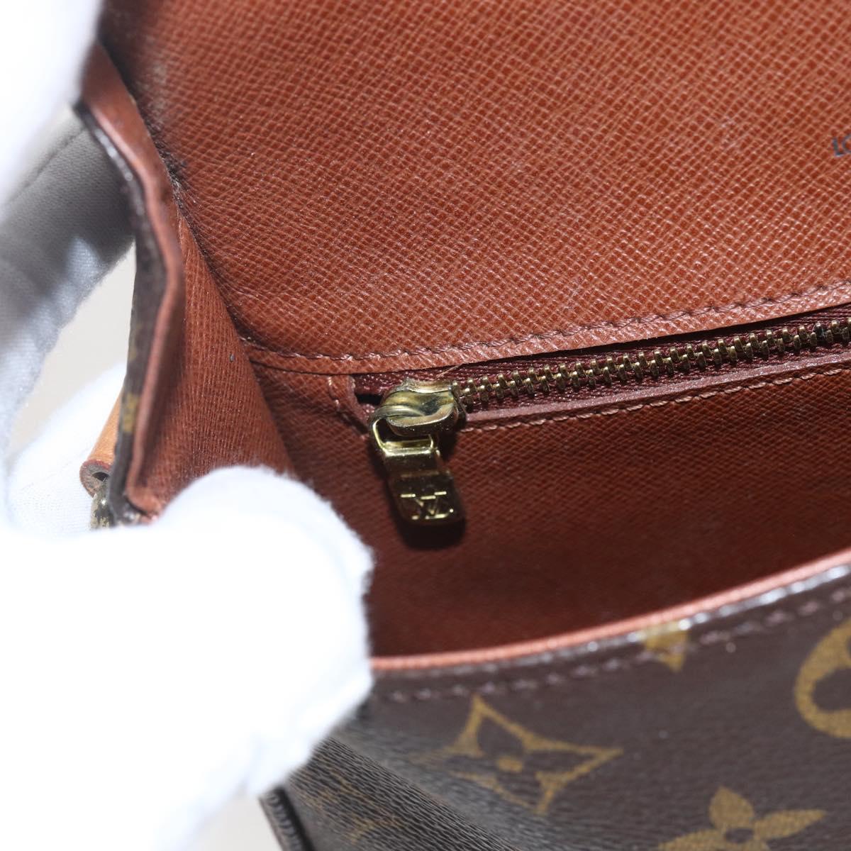 LOUIS VUITTON Monogram Saint Cloud MM Shoulder Bag M51243 LV Auth 166444