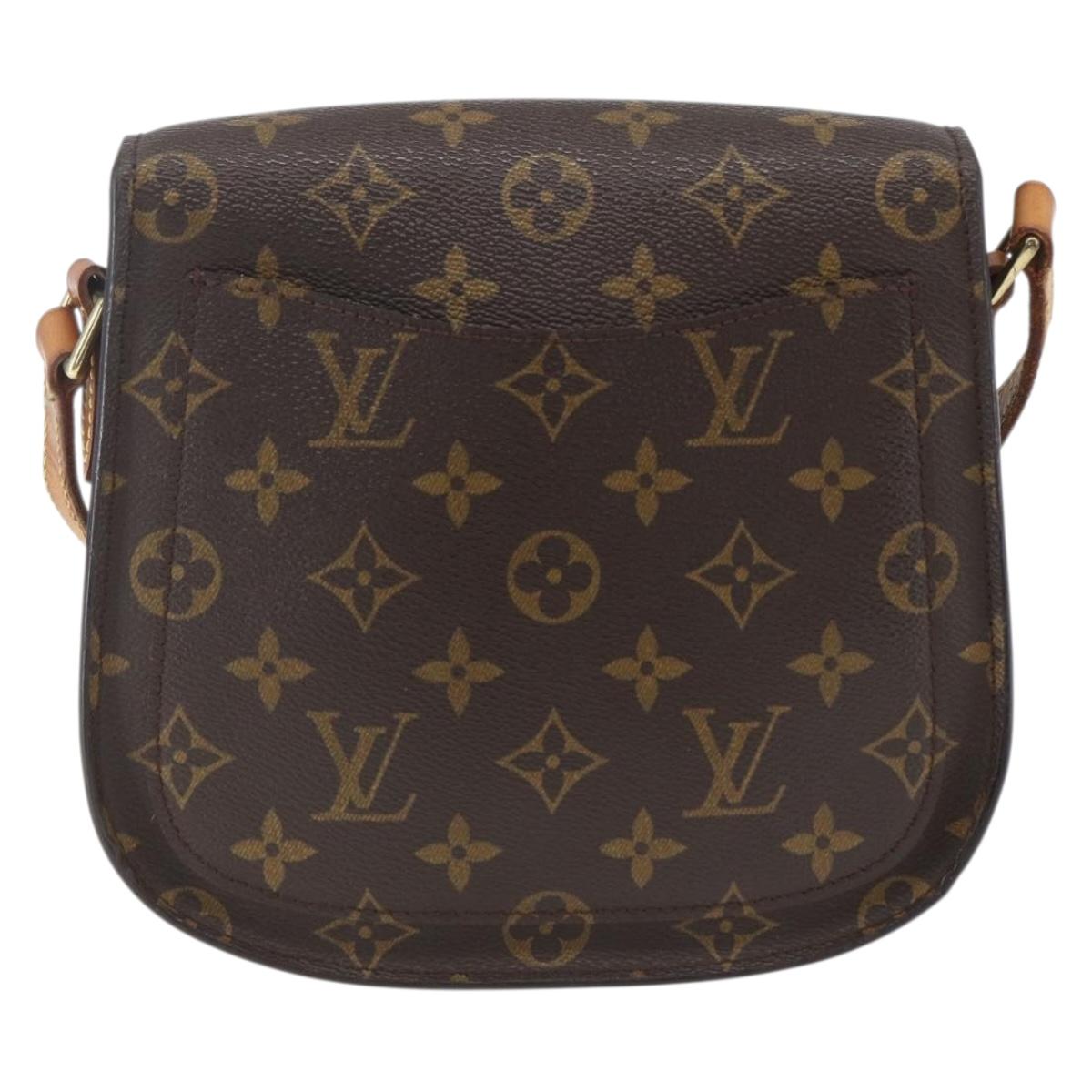 LOUIS VUITTON Monogram Saint Cloud MM Shoulder Bag M51243 LV Auth 166444