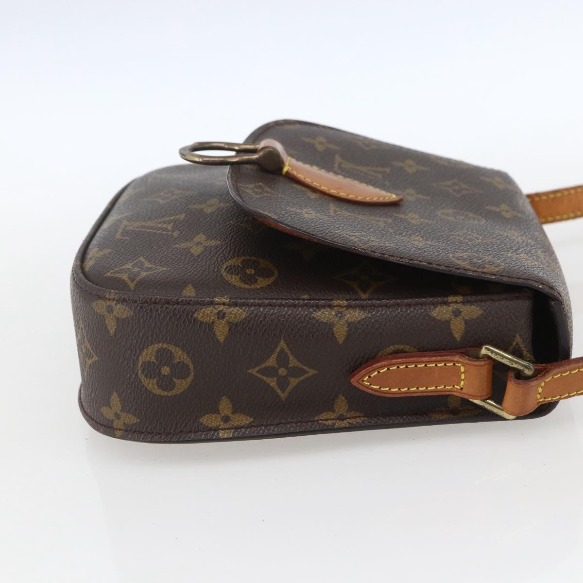 LOUIS VUITTON Monogram Saint Cloud MM Shoulder Bag M51243 LV Auth 166444