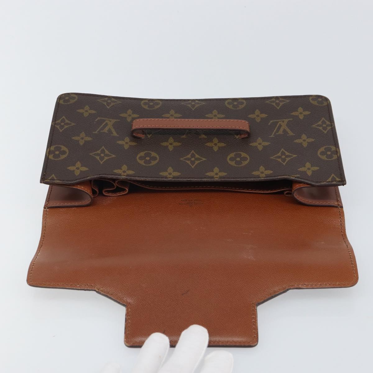 LOUIS VUITTON Monogram Chaillot Clutch Bag M51786 LV Auth 166452