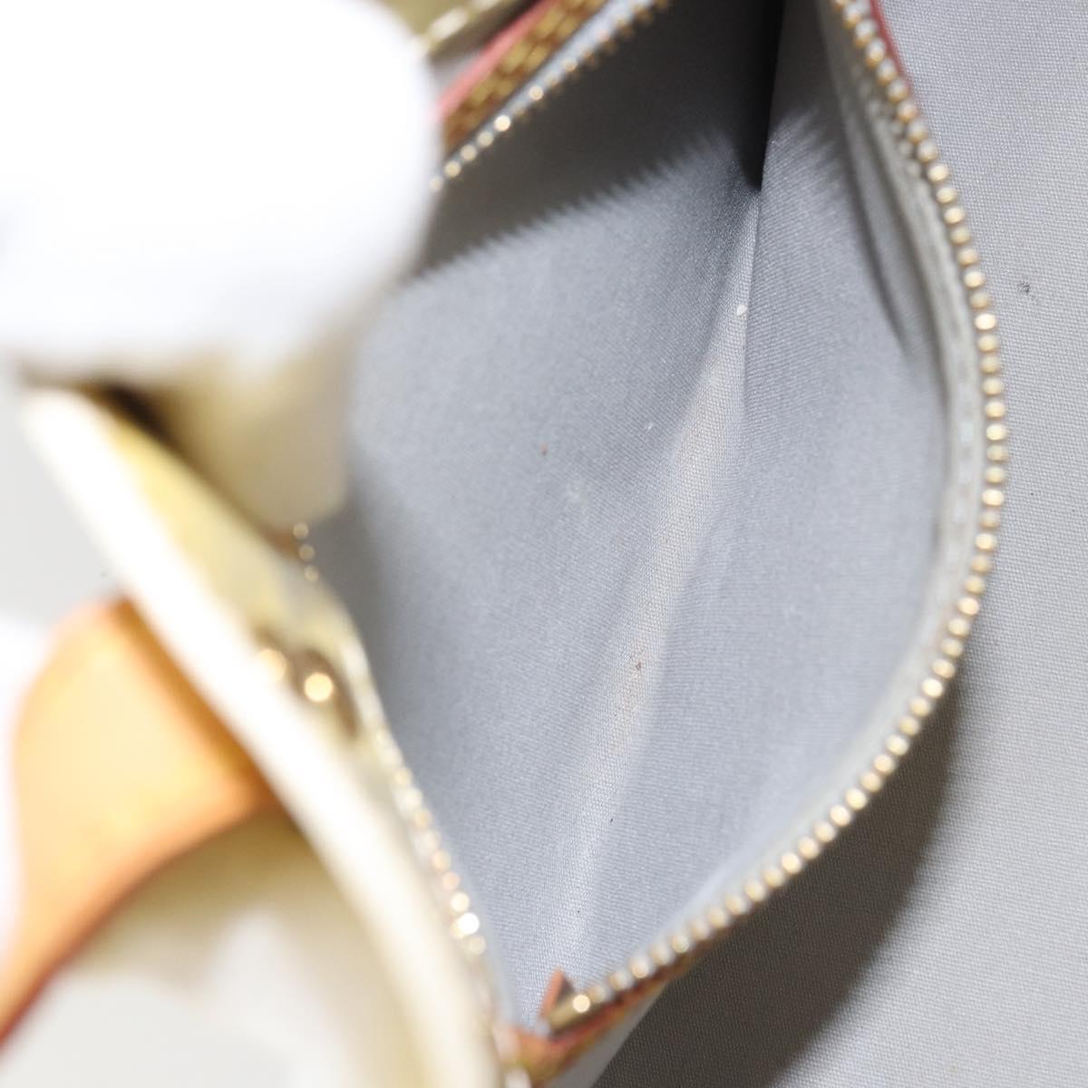 LOUIS VUITTON Monogram Vernis Reade PM Hand Bag Gris M91145 LV Auth 166458