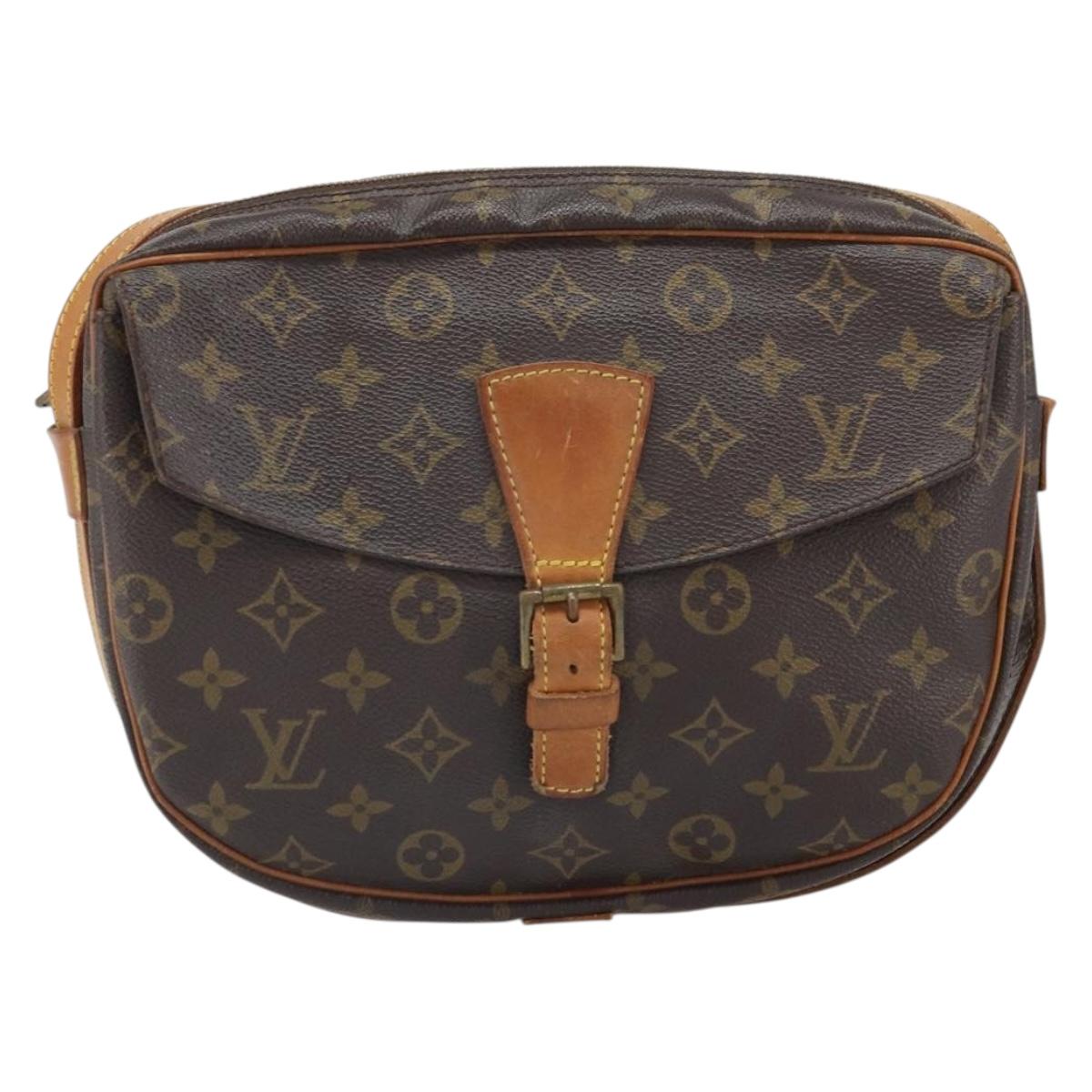LOUIS VUITTON Monogram Jeune Fille GM Shoulder Bag M51225 LV Auth 166460A