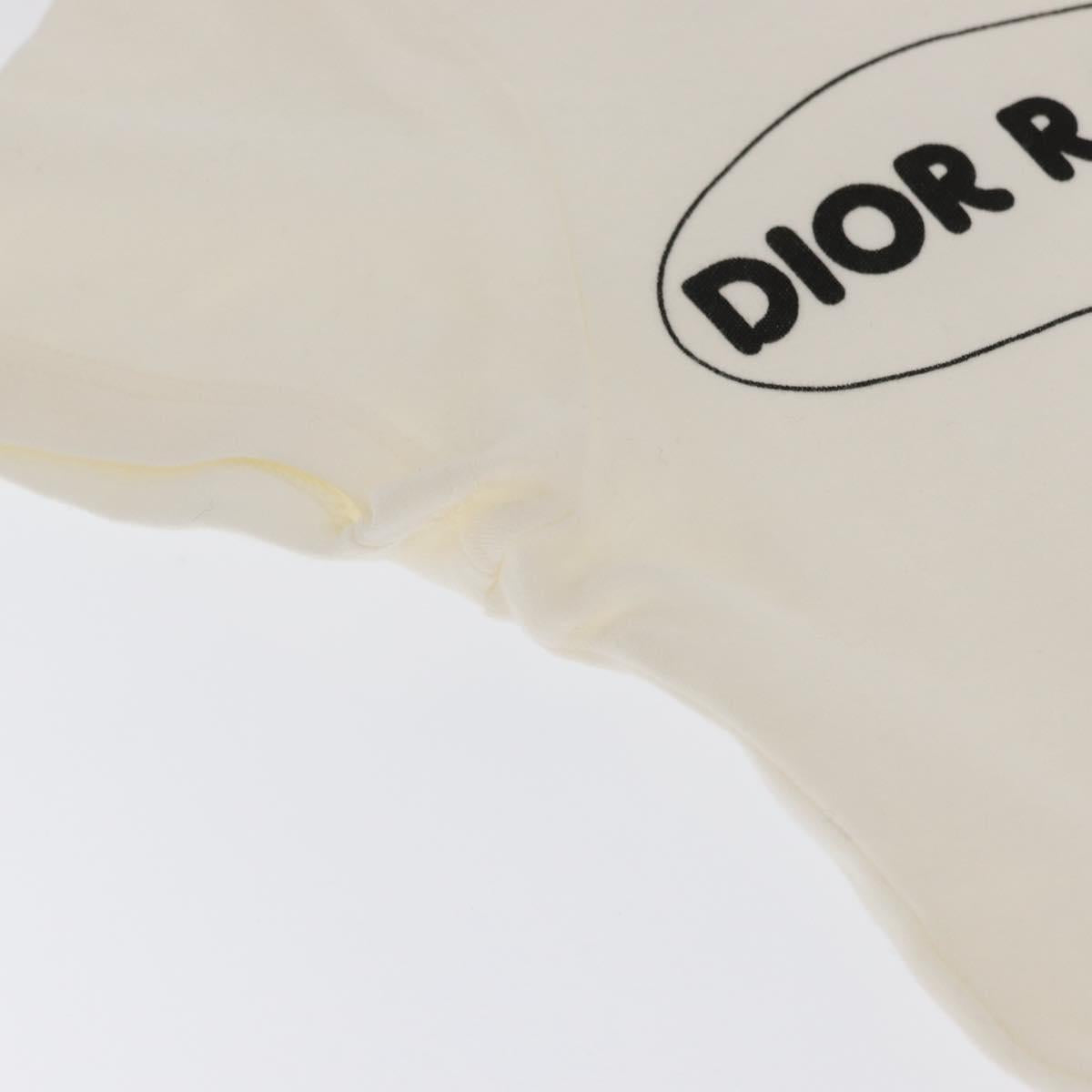 Christian Dior Short-sleeved T-shirt cotton White Auth 166469SM